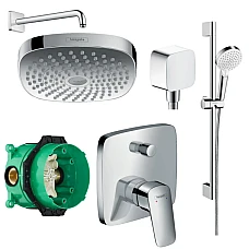 Комплект скрытого монтажа для душа Hansgrohe EcoSmart 180 Logis 20200003