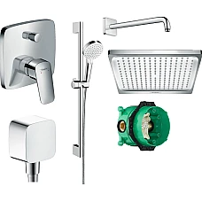 Комплект скрытого монтажа для душа Hansgrohe EcoSmart 240 Logis 20200011