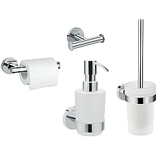 Комплект аксесуарів 4в1 хромовані Hansgrohe Logis Universal 20210004