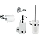 Комплект аксесуарів 4в1 хромовані Hansgrohe Logis Universal 20210004