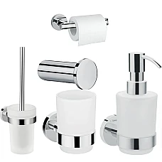 Комплект аксесуарів 6в1 хромовані Hansgrohe Logis Universal 20210006