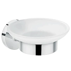 Мильниця підвісна хромована скляна Hansgrohe Logis Universal 41715000