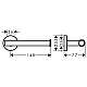 Держатель бумаги хромированный Hansgrohe Logis Universal 41726000
