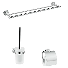 Комплект 3в1 хромований Hansgrohe Logis Universal 41727000
