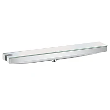 Шлангове під'єднання з поличкою L Chrome Hansgrohe Porter 500 Rainfiniti 26843000