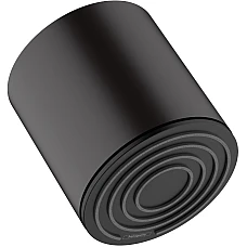 Верхний душ Matt Black Hansgrohe Pulsify 105 1jet 24130670