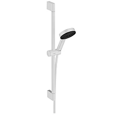 Душовий набір 3jet 65 см EcoSmart Matt White HANSGROHE Pulsify Select Relaxation 105 24161700