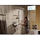 Верхний хромированный душ Hansgrohe Raindance Select E 300 1jet Air EcoSmart 26239000