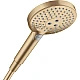 Ручний душ EcoSmart 9L Brushed Bronze HANSGROHE Raindance Select S 120 26531140