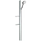 Душовий набір 120/150 см 3Jet EcoSmart 9л/хв Chrome HANSGROHE Raindance Select S 27647000