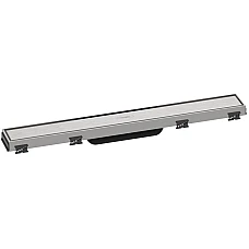 Верхня частина для каналу Brushed Stainless Steel Hansgrohe RainDrain Match 56036800