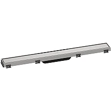 Верхня частина для каналу Brushed Stainless Steel Hansgrohe RainDrain Match 56037800