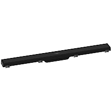 Верхня частина для каналу Matt Black Hansgrohe RainDrain Match 56038670
