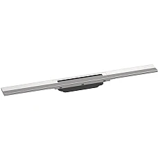 Верхня частина для каналу Brushed Stainless Steel Hansgrohe RainDrain Flex 56043800