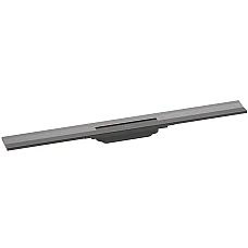 Верхня частина для каналу (пристінний) Brushed Black Hansgrohe RainDrain Flex 56051340