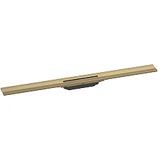 Верхня частина для каналу (пристінний) Brushed Bronze Hansgrohe RainDrain Flex 56052140