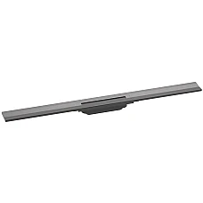 Верхня частина для каналу (пристінний) Brushed Black Hansgrohe RainDrain Flex 56052340