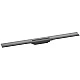 Верхня частина для каналу (пристінний) Brushed Black Hansgrohe RainDrain Flex 56052340
