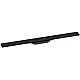 Верхня частина для каналу (пристінний) Matt Black Hansgrohe RainDrain Flex 56052670