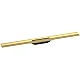 Верхняя часть для канала (пристенный) Polished Gold Optic Hansgrohe RainDrain Flex 56052990