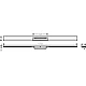 Верхняя часть для канала (пристенный) Brushed Stainless Steel Hansgrohe RainDrain Flex 56054800