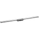 Верхняя часть для канала (пристенный) Brushed Stainless Steel Hansgrohe RainDrain Flex 56054800