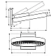 Верхний душ Chrome Hansgrohe Rainfinity 360 1jet 26230000