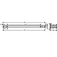 Полочка Matt White Hansgrohe Rainfinity 26844700