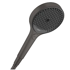 Ручний душ 3jet Brushed Black HANSGROHE Rainfinity 130 26864340