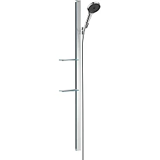 Душевой набор 130/150 см 3Je EcoSmart Chrome HANSGROHE Rainfinity 27674000