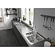 Кухонна мийка на стільницю з сифоном automatic Stainless Steel Hansgrohe S41 S4113-F540 43339800