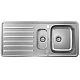 Кухонна мийка на стільницю з сифоном automatic Stainless Steel Hansgrohe S41 S4113-F540 43339800