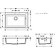 Кухонная мойка Concretegrey Hansgrohe S510-F660 43313380