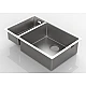 Кухонна мийка під стільницю на дві чаші Stainless Steel Hansgrohe S719-U655 43429800
