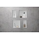 Настенная ниша с встроенной рамкой Matt White Hansgrohe XtraStoris Original 56057700