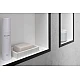 Настенная ниша с рамкой Brushed Black Chrome Hansgrohe XtraStoris Individual MW 56096340