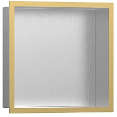 Настінна ніша з рамкою Polished Gold Optic Hansgrohe XtraStoris Individual BSS 56097990