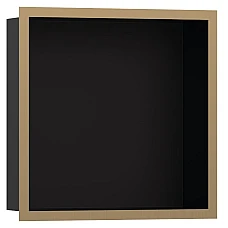 Настінна ніша з рамкою Brushed Bronze Hansgrohe XtraStoris Individual MB 56098140