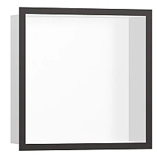 Настінна ніша з рамкою Brushed Black Chrome Hansgrohe XtraStoris Individual MW 56099340