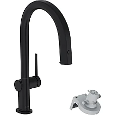 Змішувач кухонний Matt Black HANSGROHE Aqittura M91 FilterSystem 210 76803670