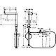 Смеситель кухонный Chrome Hansgrohe Aqittura M91 FilterSystem 240 1jet 76804000