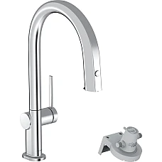 Змішувач кухонний Chrome HANSGROHE Aqittura M91 FilterSystem 210 76826000