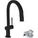 Смеситель кухонный Matt Black HANSGROHE Aqittura M91 FilterSystem 210 76826670