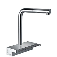 Смеситель кухонный с вытяжным изливом Sbox HANSGROHE Aquno Select M81 250 2jet 73830000