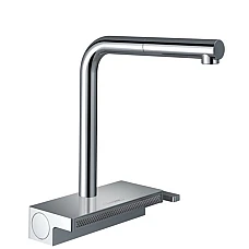 Змішувач кухонний з витяжним виливом Sbox HANSGROHE Aquno Select M81 250 2jet 73830000