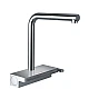 Смеситель кухонный с вытяжным изливом Sbox HANSGROHE Aquno Select M81 250 2jet 73830000