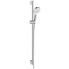 Душовий набір 0.90 м білий/хромований EcoSmart 9 л/хв HANSGROHE Crometta Vario 26538400