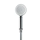 Ручной душ EcoSmart 9л/мин: белый/хромированный HANSGROHE Crometta 100 26827400