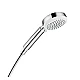 Ручной душ EcoSmart 9л/мин: белый/хромированный HANSGROHE Crometta 100 26827400