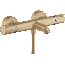 Смеситель с термостатом для ванны HANSGROHE Ecostat Brushed Bronze 13114140